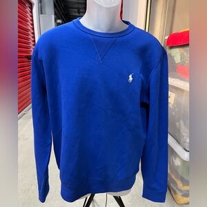 Polo by Ralph Lauren Men's Royal Blue Crewneck Sweater